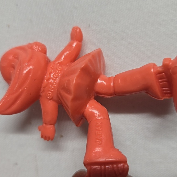 Vintage 1986 Japan M.I. Figures Hard Plastic Neon Colors SUPER CUTE Freestanding - Picture 15 of 16